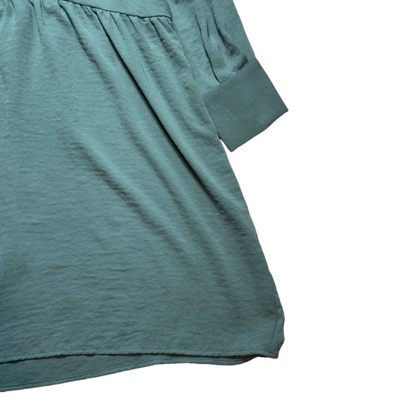 Vero Moda Sage Green Long Sleeve Mini Dress US 14 - Picture 2 of 10